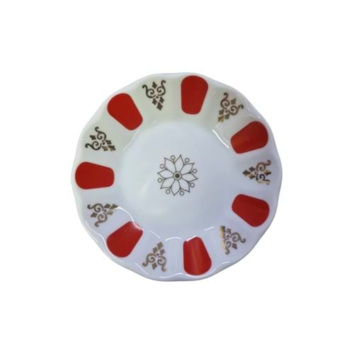Porselen Çay Tabağı 6'lı Set