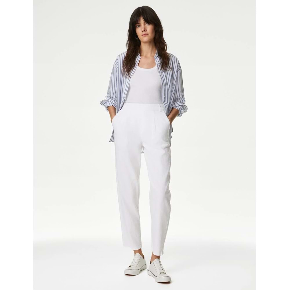 MarkSand Spencer Keten Pantolon
