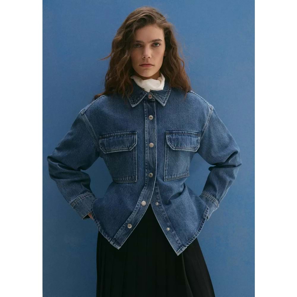 MANGO DENIM CEKET