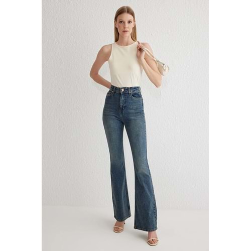 Trendyolmilla Flare İspanyol Paça Jeans