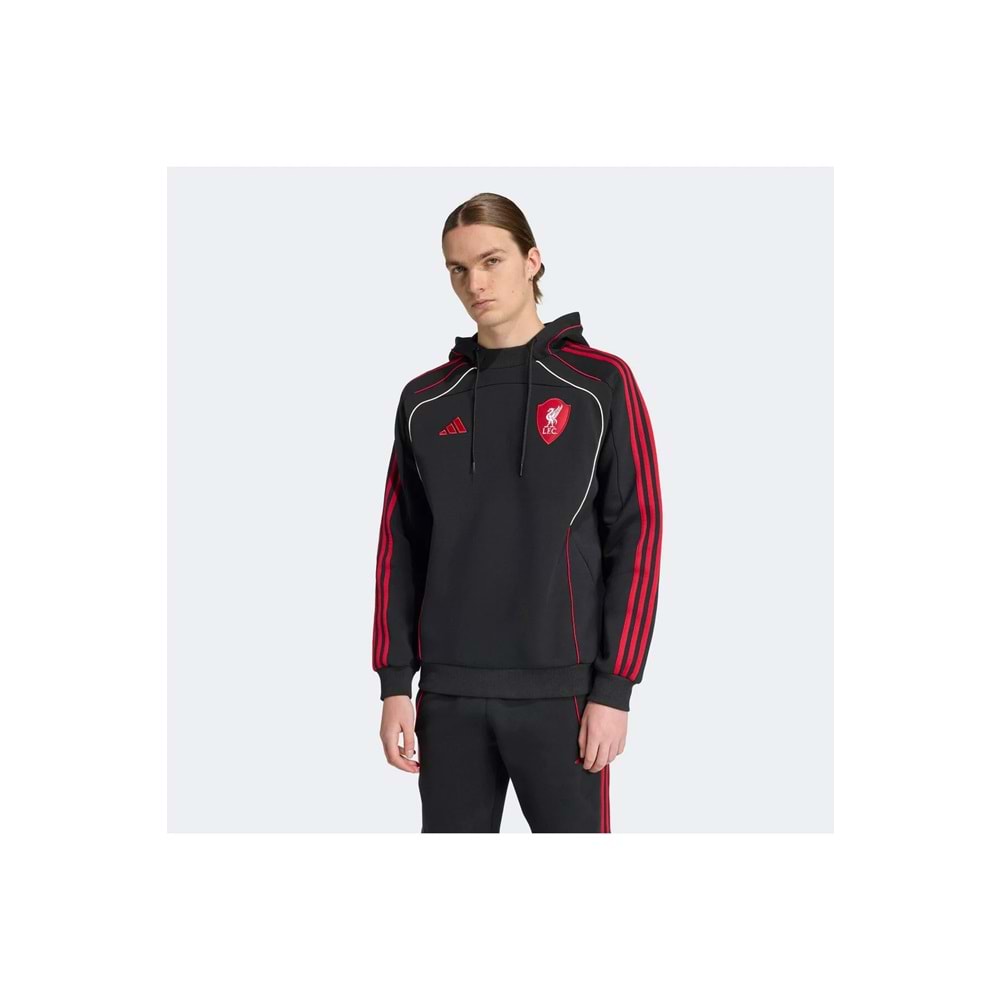 Liverpool Fc Ubp Doubleknit Erkek Siyah Futbol Sweatshirt
