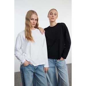 Trendyolmilla Basic Uzun Kollu Body