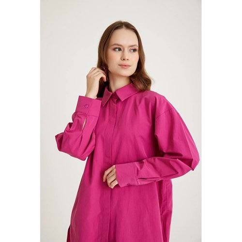 Mizalle Basic Poplin gömlek