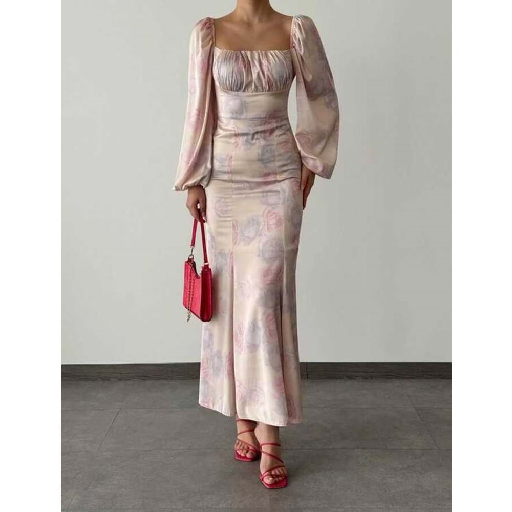Sevenday Brierose Elbise- Pembe