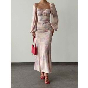 Sevenday Brierose Elbise- Pembe