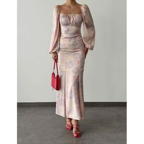 Sevenday Brierose Elbise- Pembe