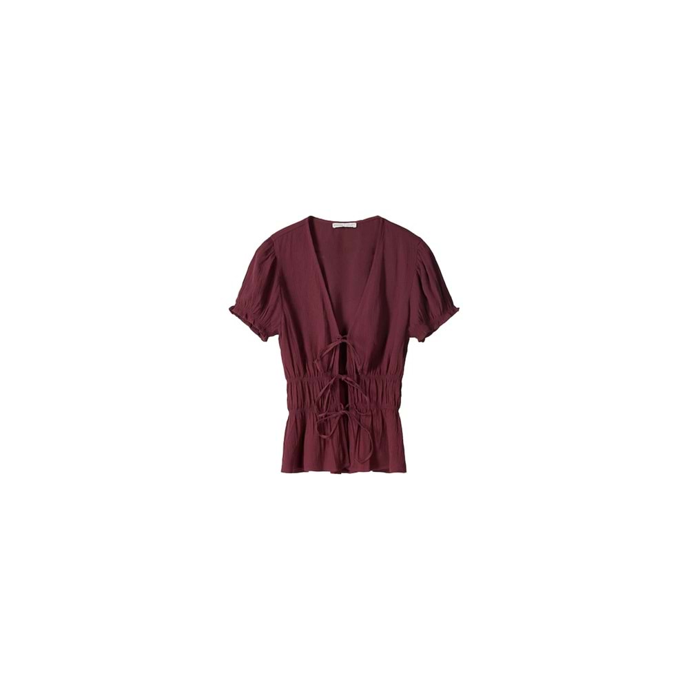 Bershka Bluz, Bordo