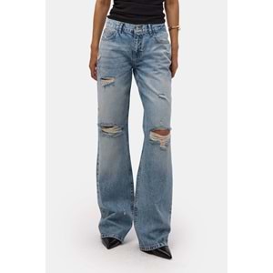 ıts back Fit Yırtık Detaylı Denim Jean