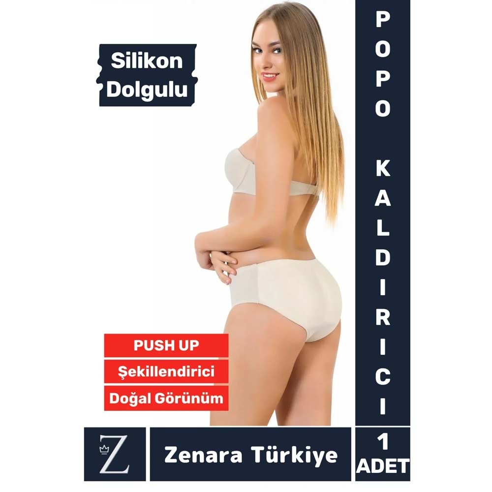 Popo Kaldıran Şekillendiren Destekleyici Dolgulu Korse