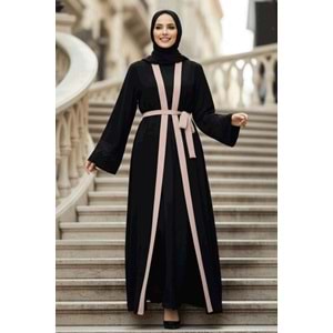 Kemerli Vizon Tesettür Abaya