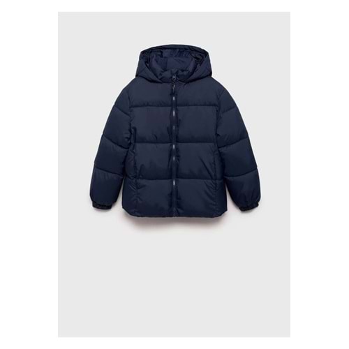 MANGO Kids Kapüşonlu kapitone mont