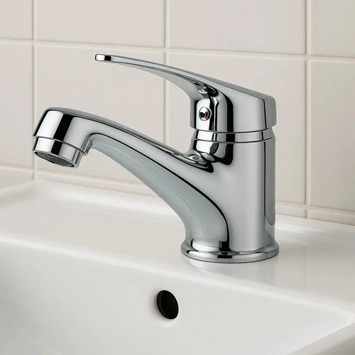 Sardıcı Sabit Lavabo Bataryası Çift Su Girişli