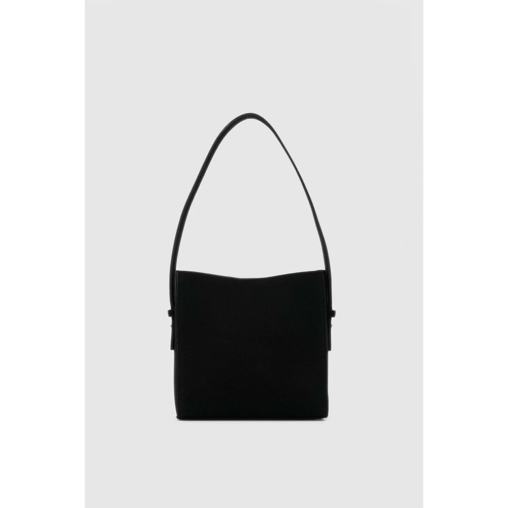 Shulebags Ola Süet Omuz Çantası Siyah