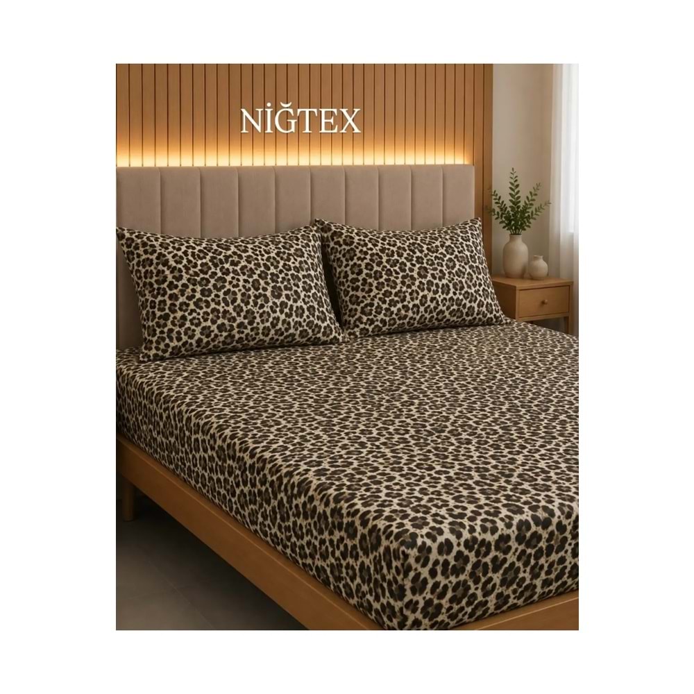 LEOPARLI BATTAL BOY ÇARŞAF SETİ