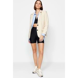 Taş Regular Astarlı Dokuma Blazer Ceket