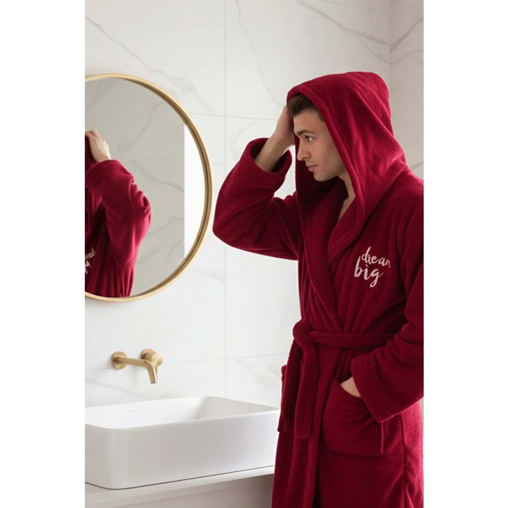 Erkek Peluş Sabahlık Ropdöşambır