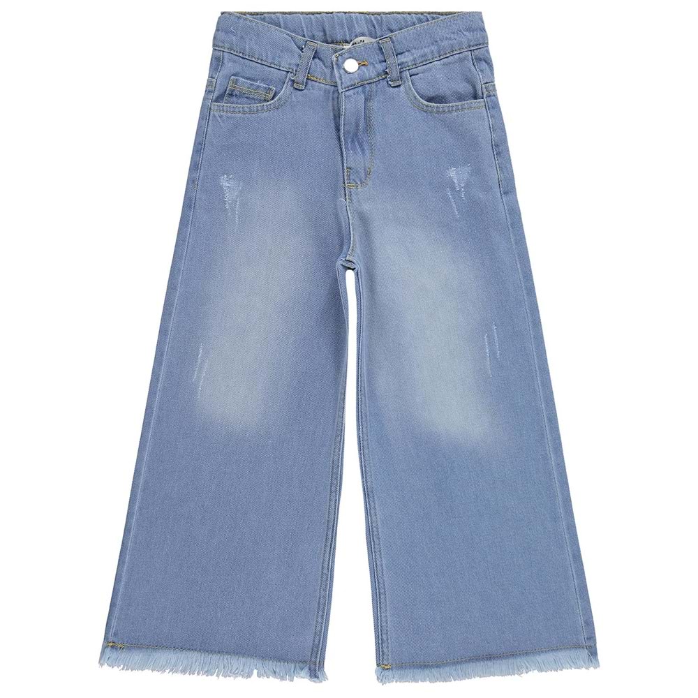 Civil Girls Pantolon Etek 6-9 Yaş Pantolon - Mavi