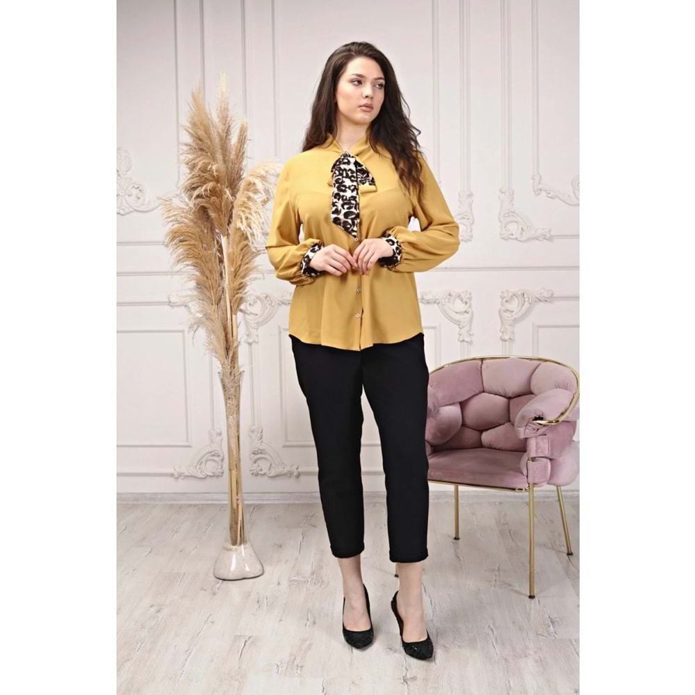 Ayhanlar Collection Fular Yaka Tunik